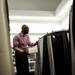 Ann Arbor resident Troy Miller shops for pants at Nordstrom Rack on Tuesday, April 16. AnnArbor.com I Daniel Brenner